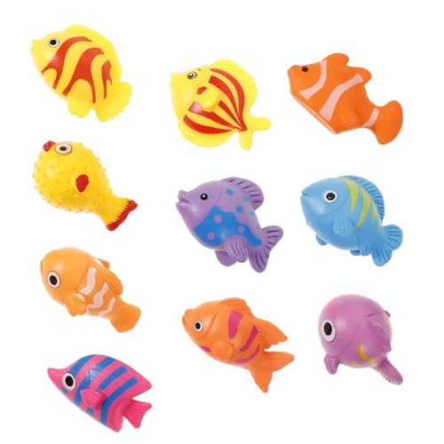 SOPOTUTU 10stücke Miniatur Meerestiere Figuren Teiliges Kunststoff Deko Aquarien Fischteiche Garten Und Tischdekoration Kreative Realistische Fische Als Spielzeug Und Dekoration Für SOPOTUTU 10stücke Miniatur Meerestiere Figuren Teiliges Kunststoff Deko Aquarien Fischteiche Garten Und Tischdekoration Kreative Realistische Fische Als Spielzeug Und Dekoration Für von SOPOTUTU