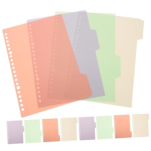SOPOTUTU 12 Sätze Notizbuch Trennblätter Teiliges Set Abnehmbare Registerkarten für Ringbuch Farbenfrohe Index Teiler für Organisation und Schnelle SOPOTUTU 12 Sätze Notizbuch Trennblätter Teiliges Set Abnehmbare Registerkarten für Ringbuch Farbenfrohe Index Teiler für Organisation und Schnelle von SOPOTUTU