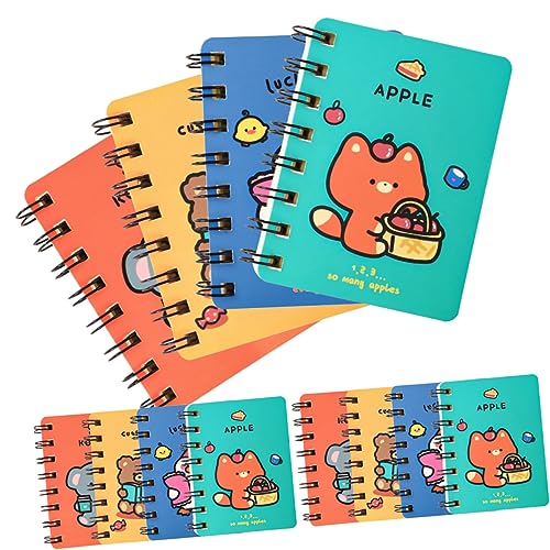 SOPOTUTU 12 Stück Cartoon Notizbuch Spiralbindung Memo Pads für Notizen Planung und Kreative Ideen Schule Büro und Tierdesigns Fuchs Bär Ente SOPOTUTU 12 Stück Cartoon Notizbuch Spiralbindung Memo Pads für Notizen Planung und Kreative Ideen Schule Büro und Tierdesigns Fuchs Bär Ente von SOPOTUTU