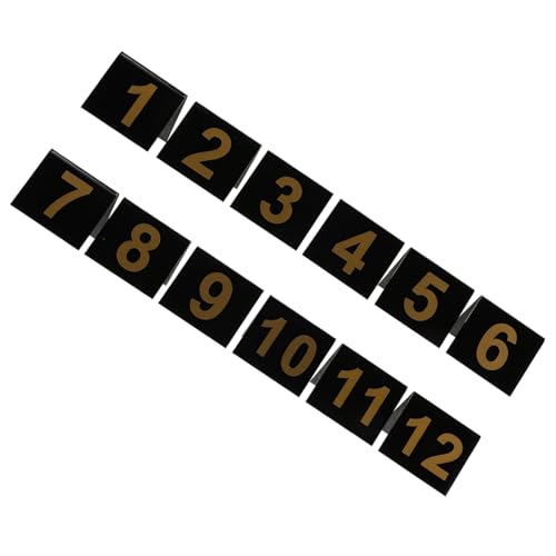 SOPOTUTU 12 Stück Detektiv Szenen Marker V Förmige Nummernzelte für Kriminalspiele Halloween Party Dekorationen Zuverlässige Acrylmaterialien für Vielseitige Einsatzmöglichkeiten von SOPOTUTU