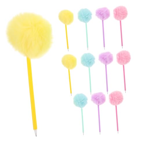 SOPOTUTU 12 Stück Plüschstift Schreibwaren Stift flauschiger Kugelschreiber Bunte Stifte Pompom -Ballstift Pom Pom Ball Stift Schreiben von Stiften farbenfroher Ballstift SOPOTUTU 12 Stück Plüschstift Schreibwaren Stift flauschiger Kugelschreiber Bunte Stifte Pompom -Ballstift Pom Pom Ball Stift Schreiben von Stiften farbenfroher Ballstift von SOPOTUTU