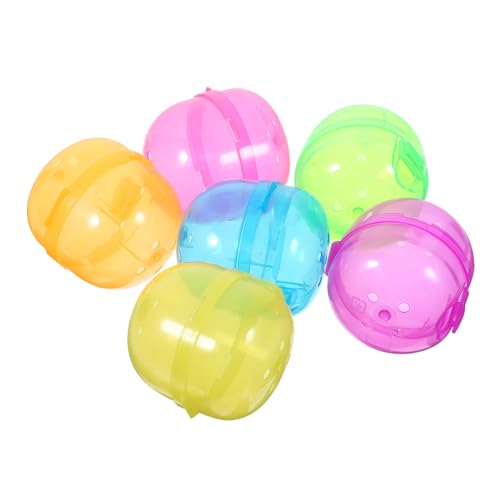 SOPOTUTU 12 Stück Teiliges Befüllbare Plastikkugeln Ø Transparente Bunte Kapseln zum Öffnen und Befüllen Wiederverwendbare Verpackung für Süßigkeiten Geschenkverpackung für Party und SOPOTUTU 12 Stück Teiliges Befüllbare Plastikkugeln Ø Transparente Bunte Kapseln zum Öffnen und Befüllen Wiederverwendbare Verpackung für Süßigkeiten Geschenkverpackung für Party und von SOPOTUTU