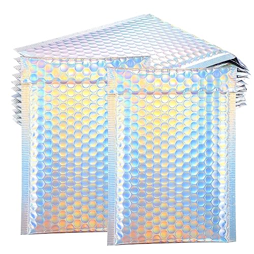 SOPOTUTU 12 Stück Teiliges Bubble Versandtaschen Selbstklebend Stoßdämpfend Transparent Luftpolster Umschläge mit Starker Haftung für Sicheren Versand und Zuverlässigen Schutz von von SOPOTUTU