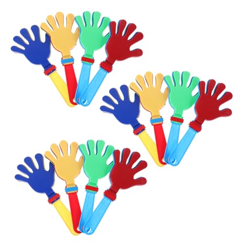 SOPOTUTU 12 Stück Teiliges Bunte Handklatscher Noisemaker Partyspielzeug Leichte Sichere Handklatschen für Gehirnentwicklung Spielspaß Zufällige Farbe SOPOTUTU 12 Stück Teiliges Bunte Handklatscher Noisemaker Partyspielzeug Leichte Sichere Handklatschen für Gehirnentwicklung Spielspaß Zufällige Farbe von SOPOTUTU