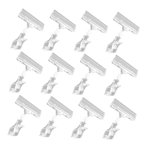 SOPOTUTU 12 Stück Teiliges Drehbare Kunststoff Preisetikettenhalter Clips Leichte Etikettenhalter für Geschäft Supermarkt Ausstellung Vielseitig Einsetzbar Stabil und Platzsparend SOPOTUTU 12 Stück Teiliges Drehbare Kunststoff Preisetikettenhalter Clips Leichte Etikettenhalter für Geschäft Supermarkt Ausstellung Vielseitig Einsetzbar Stabil und Platzsparend von SOPOTUTU