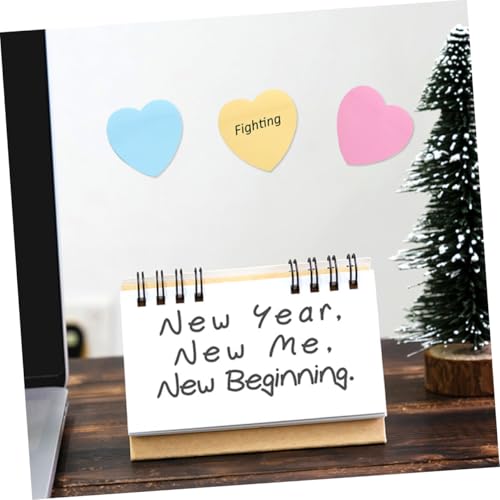 SOPOTUTU 12 Stück Teiliges Herzförmiger Memo Pads Selbstklebende Notizzettel mit Stark Haftendem Bunte Haftnotizen für Schule Büro Zuhause als Sticker für Bücher und Notizen SOPOTUTU 12 Stück Teiliges Herzförmiger Memo Pads Selbstklebende Notizzettel mit Stark Haftendem Bunte Haftnotizen für Schule Büro Zuhause als Sticker für Bücher und Notizen von SOPOTUTU