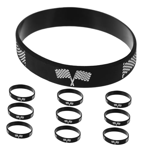 SOPOTUTU 12 Stück Teiliges Silikonarmband Racing Flaggen Leichtes Sportarmband für Fans Verstellbare Tragbare Wristbands für Sportevents Teams und Partys SOPOTUTU 12 Stück Teiliges Silikonarmband Racing Flaggen Leichtes Sportarmband für Fans Verstellbare Tragbare Wristbands für Sportevents Teams und Partys von SOPOTUTU