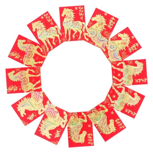 SOPOTUTU 120 Stück Rote Hong Bao Umschläge Für Geld Zum Frühlingsfest Rotes Päckchen Zum Chinesischen Neujahr Zum Mondneujahr Vietnamesisches von SOPOTUTU