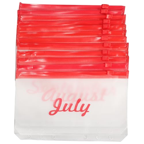 SOPOTUTU 12Stücke Budget Binder Zipper Dokumenten Hüllen Für Bargeld Und Organizer Aus Langlebigem Praktische Aufbewahrung Für Budgetplanung SOPOTUTU 12Stücke Budget Binder Zipper Dokumenten Hüllen Für Bargeld Und Organizer Aus Langlebigem Praktische Aufbewahrung Für Budgetplanung von SOPOTUTU
