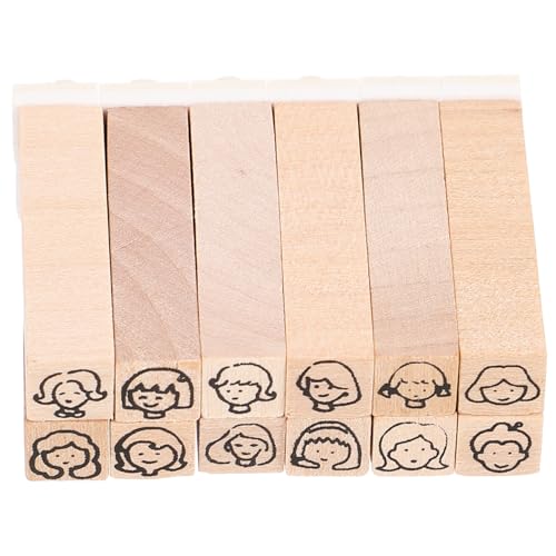 SOPOTUTU 12Stücke Holzstempel Für DIY Projekte Vielseitige Muster Für Stempel Dekoration Langlebig Und Sicher Für Scrapbooking Und Kreative Kunstwerke SOPOTUTU 12Stücke Holzstempel Für DIY Projekte Vielseitige Muster Für Stempel Dekoration Langlebig Und Sicher Für Scrapbooking Und Kreative Kunstwerke von SOPOTUTU