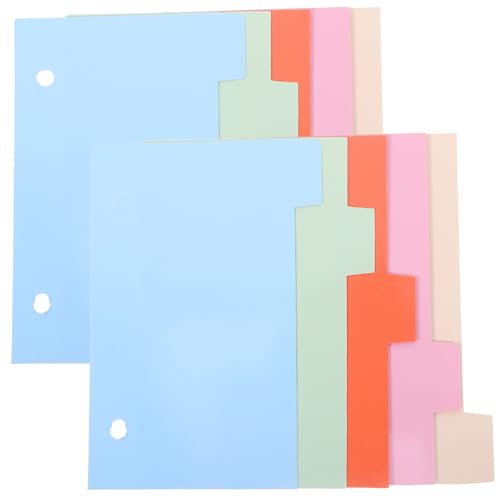 SOPOTUTU 15 Blatt Teiliges Bunte Papier notizbuch registerkarten Indexkarten mit Zwei Löchern Farbige Klassifizierungsaufkleber für Notebooks Praktische Organisationshilfe für Schnelles SOPOTUTU 15 Blatt Teiliges Bunte Papier notizbuch registerkarten Indexkarten mit Zwei Löchern Farbige Klassifizierungsaufkleber für Notebooks Praktische Organisationshilfe für Schnelles von SOPOTUTU