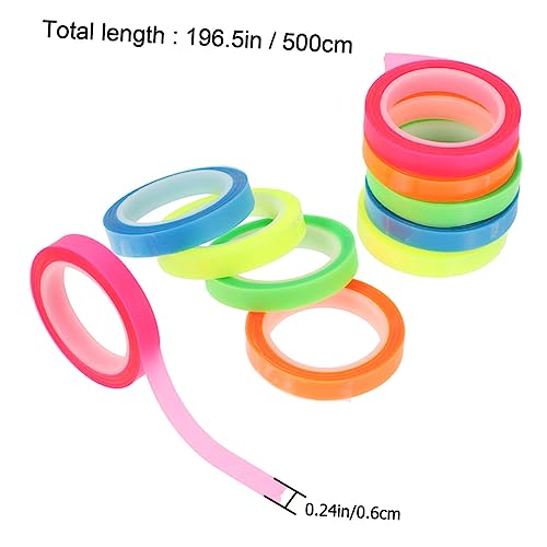 SOPOTUTU 15 Rollen Wasserdichtes Transparentes Markierungsband Buntes Highlight Tape Für Buchannotation Lehrer Page Marker Professionelle Haftstreifen SOPOTUTU 15 Rollen Wasserdichtes Transparentes Markierungsband Buntes Highlight Tape Für Buchannotation Lehrer Page Marker Professionelle Haftstreifen von SOPOTUTU