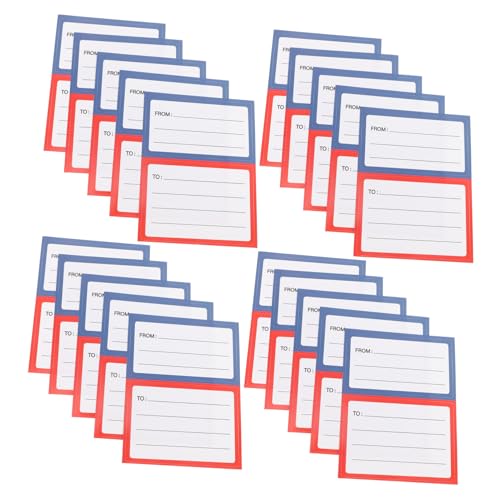 SOPOTUTU 150 Stück Selbstklebende Adressetiketten für Briefe und Versandtaschen Blanko für Einfache Beschriftung für Rücksendungen und Versandinformationen SOPOTUTU 150 Stück Selbstklebende Adressetiketten für Briefe und Versandtaschen Blanko für Einfache Beschriftung für Rücksendungen und Versandinformationen von SOPOTUTU
