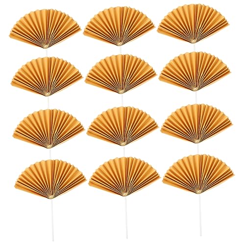 SOPOTUTU 16 Stück Teiliges Papierfächer Cupcake Topper für Geburtstagsfeiern Tortenstecker zur Dekoration von Muffins und Torten für Fröhliche Anlässe SOPOTUTU 16 Stück Teiliges Papierfächer Cupcake Topper für Geburtstagsfeiern Tortenstecker zur Dekoration von Muffins und Torten für Fröhliche Anlässe von SOPOTUTU