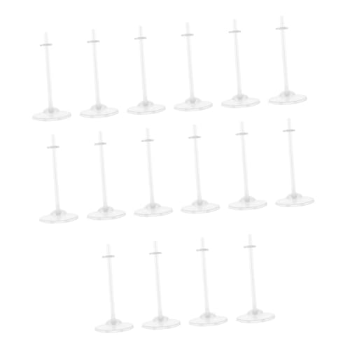 SOPOTUTU 16Stücke Teiliges Puppenständer Verstellbare Doll Display Racks Für Puppen Robuste Und Langlebige Halterung Für Kreatives von SOPOTUTU