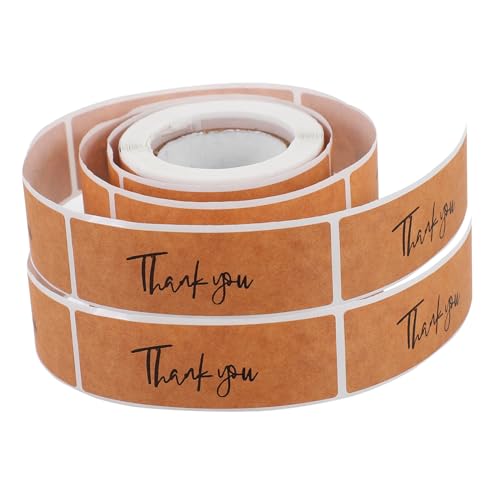 SOPOTUTU 2 Rollen Dankeschön Aufkleber Rund Praktische Haftetiketten Geschenkverpackung Deko Selbstklebend Stabil für Umschläge Pakete Kundenbindung Boutique Versand SOPOTUTU 2 Rollen Dankeschön Aufkleber Rund Praktische Haftetiketten Geschenkverpackung Deko Selbstklebend Stabil für Umschläge Pakete Kundenbindung Boutique Versand von SOPOTUTU