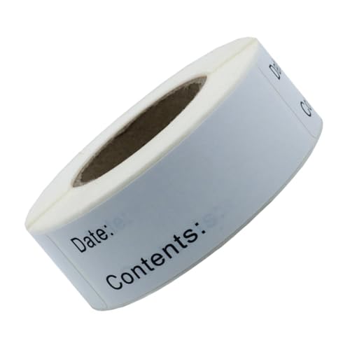 SOPOTUTU 2 Rollen Englische Datumsaufkleber Selbstklebend Praktische DIY Index Sticker Umweltfreundliches Papier Beschriftbare Klebeetiketten für Büro Basteln Heimdekoration Mehrfach SOPOTUTU 2 Rollen Englische Datumsaufkleber Selbstklebend Praktische DIY Index Sticker Umweltfreundliches Papier Beschriftbare Klebeetiketten für Büro Basteln Heimdekoration Mehrfach von SOPOTUTU