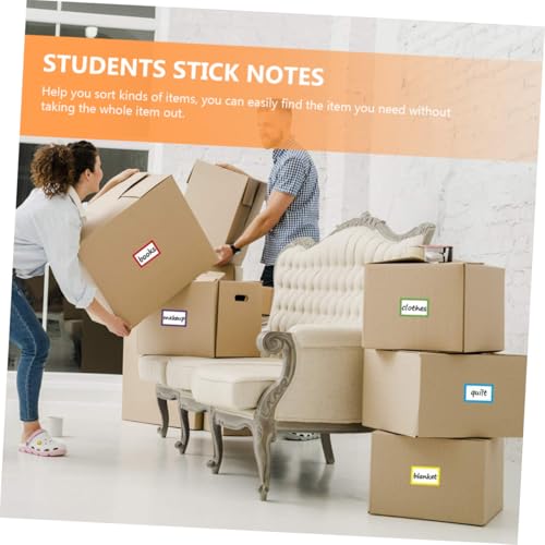 SOPOTUTU 2 Rollen Schreibbare Namensetiketten Aufkleber Bunte Selbstklebende Label Sticker Für Schule Büro Haushalt Klassifizierung Ohne Kleberückstände SOPOTUTU 2 Rollen Schreibbare Namensetiketten Aufkleber Bunte Selbstklebende Label Sticker Für Schule Büro Haushalt Klassifizierung Ohne Kleberückstände von SOPOTUTU