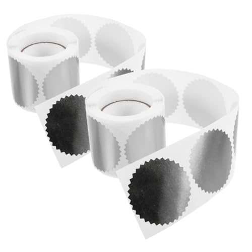 SOPOTUTU 2 Rollen Silberne Medaillen Aufkleber für Abschlusszeugnisse Selbstklebende Siegel für Elegante Etiketten für Zertifikate und Auszeichnungen Geeignet für Schule und Büro SOPOTUTU 2 Rollen Silberne Medaillen Aufkleber für Abschlusszeugnisse Selbstklebende Siegel für Elegante Etiketten für Zertifikate und Auszeichnungen Geeignet für Schule und Büro von SOPOTUTU