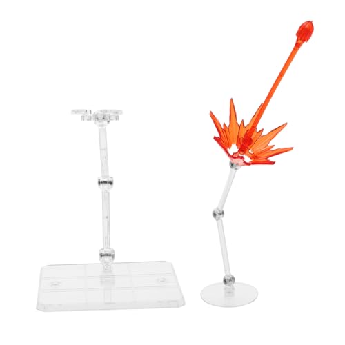 SOPOTUTU 2 Stück Einstellbare Kunststoff Puppenständer für Actionfiguren Stabiler Modellständer mit Speziellen Effekten zur Präsentation von Figuren und Dekoration SOPOTUTU 2 Stück Einstellbare Kunststoff Puppenständer für Actionfiguren Stabiler Modellständer mit Speziellen Effekten zur Präsentation von Figuren und Dekoration von SOPOTUTU