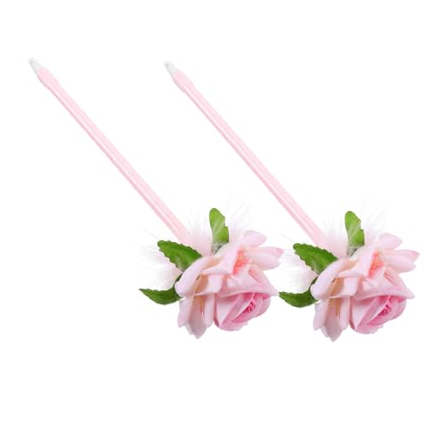 SOPOTUTU 2 Stück Kugelschreiber mit Simulierten Rosenblumen Plastische Party Stifte Tragbare Langlebige Schreibkugelschreiber mit Komfortablem Griff für Büro und Schule SOPOTUTU 2 Stück Kugelschreiber mit Simulierten Rosenblumen Plastische Party Stifte Tragbare Langlebige Schreibkugelschreiber mit Komfortablem Griff für Büro und Schule von SOPOTUTU