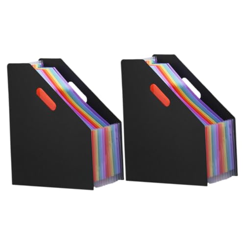 SOPOTUTU 2 Stück Kunststoff Fächermappe Stehende Fächermappe Organizer Aufrechte Sammelmappe Großes Fassungsvermögen Für Büro Schule Zuhause Dokumentenmappe Robust SOPOTUTU 2 Stück Kunststoff Fächermappe Stehende Fächermappe Organizer Aufrechte Sammelmappe Großes Fassungsvermögen Für Büro Schule Zuhause Dokumentenmappe Robust von SOPOTUTU