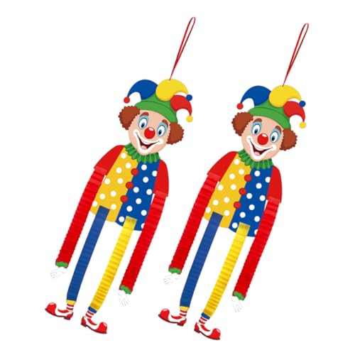 SOPOTUTU 2 Stück Partydekorationen Für Zirkus Kuchen Topper Karnevalsdekoration Karneval Kuchen Topper Karneval Hängende Dekorationen Karnevalskartondekoration Clown- Papier SOPOTUTU 2 Stück Partydekorationen Für Zirkus Kuchen Topper Karnevalsdekoration Karneval Kuchen Topper Karneval Hängende Dekorationen Karnevalskartondekoration Clown- Papier von SOPOTUTU