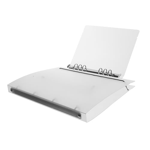 SOPOTUTU 2 Stück Pp matte Transparente Ringbuch Hüllen mit Fixierband Strapazierfähige Binder Notebook Cover für Schule Büro Lose Notizbuch Schutzhülle SOPOTUTU 2 Stück Pp matte Transparente Ringbuch Hüllen mit Fixierband Strapazierfähige Binder Notebook Cover für Schule Büro Lose Notizbuch Schutzhülle von SOPOTUTU