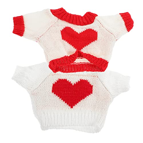 SOPOTUTU 2 Stück Puppenkleidung für Wiederverwendbare Bärenoutfits Süße Kleidung für Stofftiere Zubehör für Puppen und Kreative Spielideen von SOPOTUTU