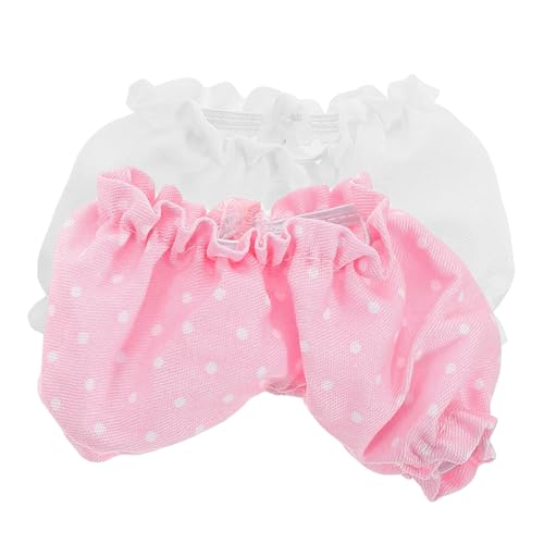 SOPOTUTU 2 Stück Puppenkürbiskhose Zubehör für Puppenkostüme Puppe verkleiden Sich Kleidung Zubehör für Babypuppen Kleidung für Babys Polyester von SOPOTUTU