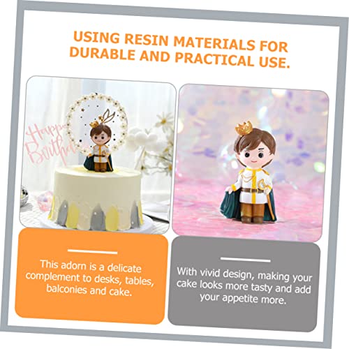 SOPOTUTU 2 Stück Resin Prinzessin und Prinz Tortendeko Leichte Geburtstags Cake Topper Figuren Kompakte Partydeko für Kindergeburtstag und Tischdekoration SOPOTUTU 2 Stück Resin Prinzessin und Prinz Tortendeko Leichte Geburtstags Cake Topper Figuren Kompakte Partydeko für Kindergeburtstag und Tischdekoration von SOPOTUTU