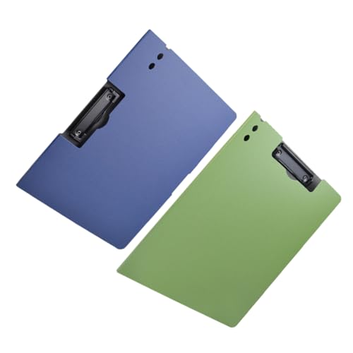 SOPOTUTU 2 Stück Schreibbrett Teiliges mit Flexiblen Klemmbrettern Robust und Bruchsicher Praktisches Büro Zubehör für Dokumente und Notizen Geeignet für Schule Büro und Zuhause SOPOTUTU 2 Stück Schreibbrett Teiliges mit Flexiblen Klemmbrettern Robust und Bruchsicher Praktisches Büro Zubehör für Dokumente und Notizen Geeignet für Schule Büro und Zuhause von SOPOTUTU