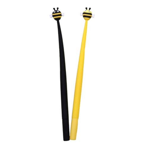 SOPOTUTU 2 Stück Teiliges Gel Tintenroller Niedliche Bienendesigns Ergonomisch Geformte Silikon Materialien Radierbare Kugelschreiber für Schule Büro und Unterschriften Handschriftliche SOPOTUTU 2 Stück Teiliges Gel Tintenroller Niedliche Bienendesigns Ergonomisch Geformte Silikon Materialien Radierbare Kugelschreiber für Schule Büro und Unterschriften Handschriftliche von SOPOTUTU