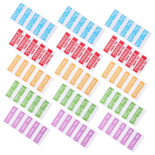 SOPOTUTU 20 Blatt Umzugsklassifizierungsetiketten Verpackungsetiketten Etiketten Für Zerbrechliche Güter Farbaufkleber Zum Beschriften Etiketten Für Den Umzug Bunte Aufkleber SOPOTUTU 20 Blatt Umzugsklassifizierungsetiketten Verpackungsetiketten Etiketten Für Zerbrechliche Güter Farbaufkleber Zum Beschriften Etiketten Für Den Umzug Bunte Aufkleber von SOPOTUTU