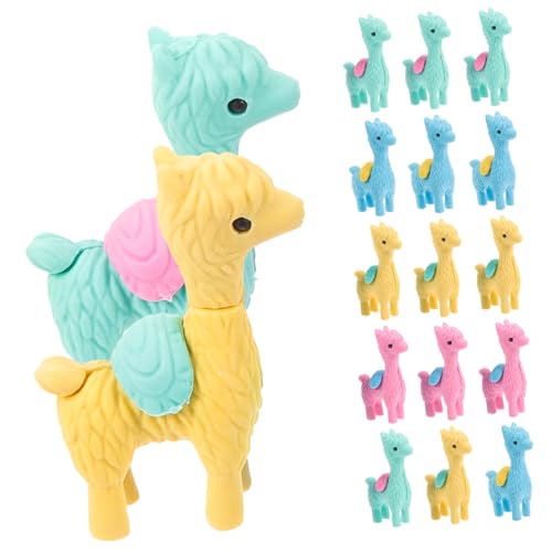 SOPOTUTU 20 Stück Cartoon Tier Radiergummis Süßes Lama Design Zusammenbaubar für Schulbedarf und Kreative Kinderzimmerdekoration Perfektes für Kleine SOPOTUTU 20 Stück Cartoon Tier Radiergummis Süßes Lama Design Zusammenbaubar für Schulbedarf und Kreative Kinderzimmerdekoration Perfektes für Kleine von SOPOTUTU