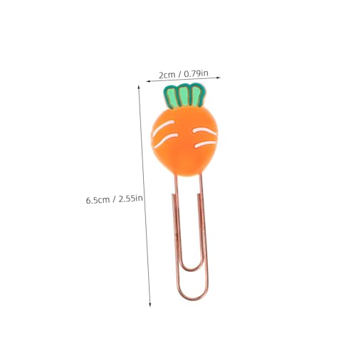 SOPOTUTU 20 Stück Dekorative Karotten Büroklammern aus Metall Kleine Cartoon Paper Clips als Lesezeichen und Dokumentenklammern Praktische und Niedliche Büro Lernhelfer für Zuhause und SOPOTUTU 20 Stück Dekorative Karotten Büroklammern aus Metall Kleine Cartoon Paper Clips als Lesezeichen und Dokumentenklammern Praktische und Niedliche Büro Lernhelfer für Zuhause und von SOPOTUTU