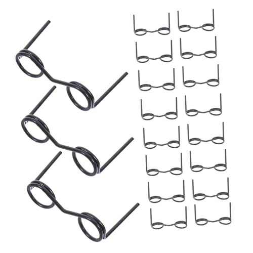 SOPOTUTU 20 Stück Puppenbrille Stylische Puppensonnenbrille Brillen Für Puppen Modische Brillendekore Stilvolle Brillenrequisiten Mini- Aus Draht Mini-brillengestell Eisen Black von SOPOTUTU