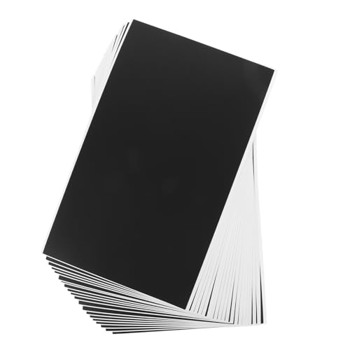 SOPOTUTU 20 Stück Tafelaufkleber Beschriftungssticker Kreidetafel Aufkleber Praktische Beschriftung schwarze Kreideetiketten Küchenetiketten für Behälter PVC selbstklebend Black SOPOTUTU 20 Stück Tafelaufkleber Beschriftungssticker Kreidetafel Aufkleber Praktische Beschriftung schwarze Kreideetiketten Küchenetiketten für Behälter PVC selbstklebend Black von SOPOTUTU