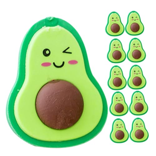 SOPOTUTU 20 Stück Teiliges Avocado Radiergummis Niedliche Kleine Multifunktionale Schreibwaren Tragbare Cartoon Radiergummis für Schule Partygeschenke und Kreative Bastelideen SOPOTUTU 20 Stück Teiliges Avocado Radiergummis Niedliche Kleine Multifunktionale Schreibwaren Tragbare Cartoon Radiergummis für Schule Partygeschenke und Kreative Bastelideen von SOPOTUTU