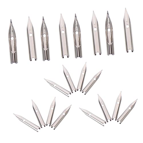 SOPOTUTU 20 Stück Teiliges Ersatzfeder Set für Füllfederhalter Verschiedene Robuste Stahlspitzen Glattes Schreiben für Kalligraphie Übung und Schülerbedarf SOPOTUTU 20 Stück Teiliges Ersatzfeder Set für Füllfederhalter Verschiedene Robuste Stahlspitzen Glattes Schreiben für Kalligraphie Übung und Schülerbedarf von SOPOTUTU