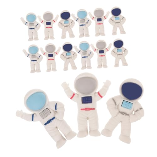 SOPOTUTU 20 Stück Teiliges Mini Astronaut Radiergummi mit Weltraum motiven Lustige Cartoon Radiergummis für Schulbelohnungen und Party Mitgebsel für Grundschule und Kindergarten von SOPOTUTU