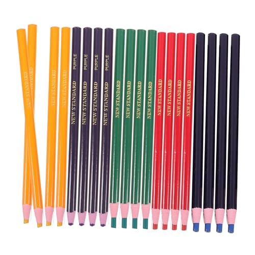 SOPOTUTU 20 Stück Teiliges Wachsmalkreiden Peel Off Wachsmalstifte Multifunktionale Fettkreide Marker für Patchwork Schneiderei Quilten Näharbeiten in Gelb Rot Grün SOPOTUTU 20 Stück Teiliges Wachsmalkreiden Peel Off Wachsmalstifte Multifunktionale Fettkreide Marker für Patchwork Schneiderei Quilten Näharbeiten in Gelb Rot Grün von SOPOTUTU