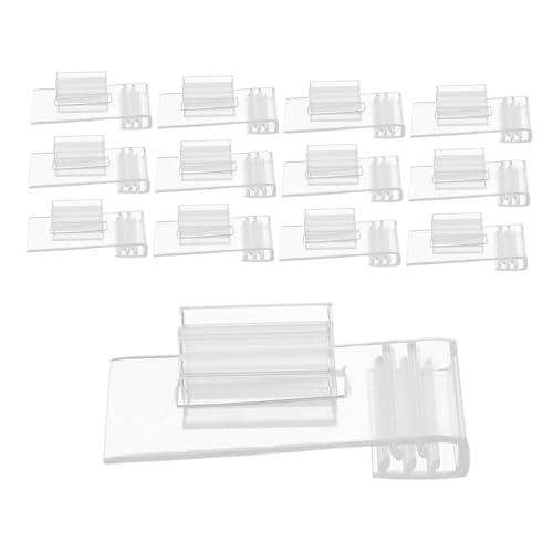 SOPOTUTU 20 Stück Transparente Display Clips für Einzelhandelsregale Vielseitige Preisschilder Halterung für Supermärkte und Einkaufszentren SOPOTUTU 20 Stück Transparente Display Clips für Einzelhandelsregale Vielseitige Preisschilder Halterung für Supermärkte und Einkaufszentren von SOPOTUTU