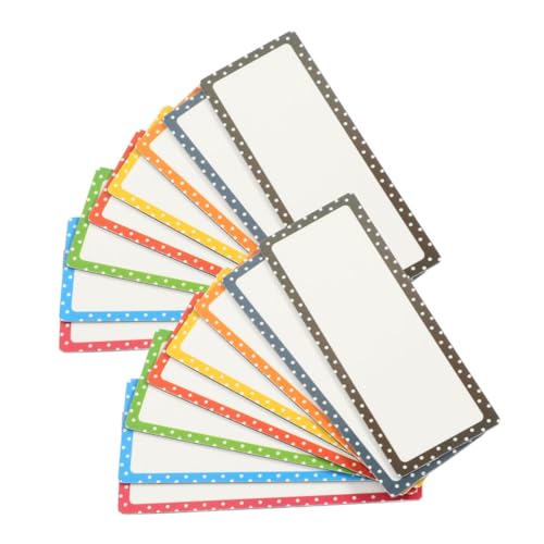 SOPOTUTU 24 Stück Löschbare Namensschilds Wiederverwendbare Namensschildbezeichnungen Beschreibbare Beschriftungen für Kühlschrank Magnetname Plattenaufkleber das SOPOTUTU 24 Stück Löschbare Namensschilds Wiederverwendbare Namensschildbezeichnungen Beschreibbare Beschriftungen für Kühlschrank Magnetname Plattenaufkleber das von SOPOTUTU