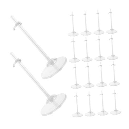 SOPOTUTU 24 Stück Puppenständer Puppenanzeige Stützrahmen Für Puppen Rack Für Puppen Anzeigen Displayhalter Für Actionfiguren Action-Figuren-präsentationsständer Transparent Plastik SOPOTUTU 24 Stück Puppenständer Puppenanzeige Stützrahmen Für Puppen Rack Für Puppen Anzeigen Displayhalter Für Actionfiguren Action-Figuren-präsentationsständer Transparent Plastik von SOPOTUTU