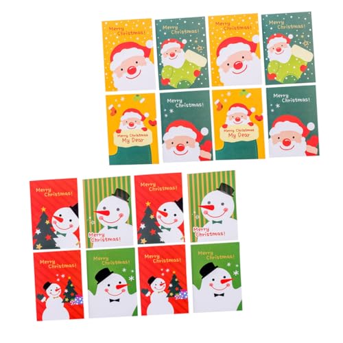 SOPOTUTU 24 Stück Teiliges Weihnachts Notizbuch mit Niedlichen Cartoon Schneemännern und Weihnachtsmann Kleine Taschen Notizblöcke aus Papier Geschenke für Schüler Freunde Familie SOPOTUTU 24 Stück Teiliges Weihnachts Notizbuch mit Niedlichen Cartoon Schneemännern und Weihnachtsmann Kleine Taschen Notizblöcke aus Papier Geschenke für Schüler Freunde Familie von SOPOTUTU