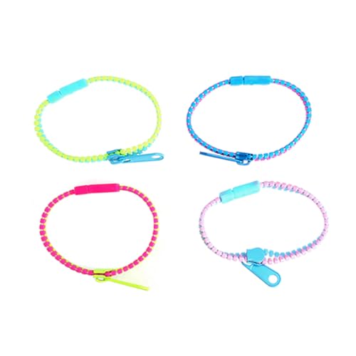 SOPOTUTU 24 Stück Teiliges Zipper Freundschaftsarmband Modisch Zweifarbig Sensorisches Partyspielzeug Stress Armbänder für Kindergeburtstag Bunte Farben Zufällig Gemischt SOPOTUTU 24 Stück Teiliges Zipper Freundschaftsarmband Modisch Zweifarbig Sensorisches Partyspielzeug Stress Armbänder für Kindergeburtstag Bunte Farben Zufällig Gemischt von SOPOTUTU