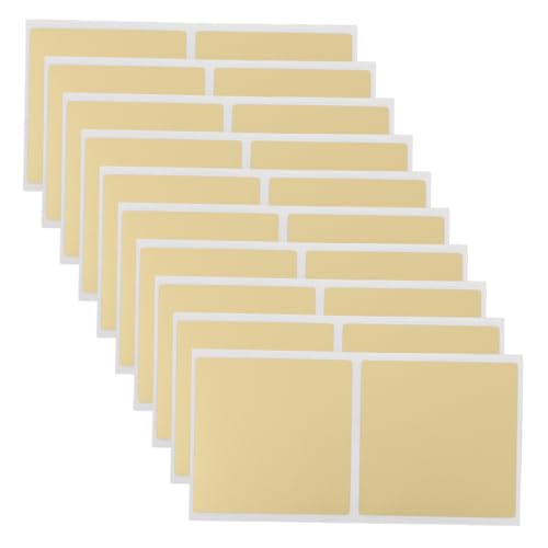 SOPOTUTU 25 Blatt Diy Scratch Off Aufkleber für Spiele Gewinnspiele und Partys Scratch Off für Kreative Projekte Kleine Rubbellose für Dekoration und Belohnungen von SOPOTUTU