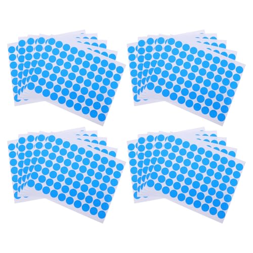 SOPOTUTU 25 Blatt Wasserfeste Selbstklebende Runde Farbpunkte Aufkleber mit Farbigen Markierungspunkten Robust Reißfest Vielseitig für Verpackung DIY Lebensmittel Industriebeschriftung SOPOTUTU 25 Blatt Wasserfeste Selbstklebende Runde Farbpunkte Aufkleber mit Farbigen Markierungspunkten Robust Reißfest Vielseitig für Verpackung DIY Lebensmittel Industriebeschriftung von SOPOTUTU