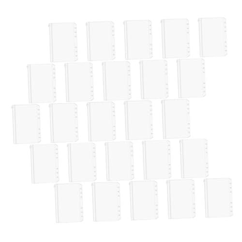 SOPOTUTU 25 Stück Teiliges Binder Taschen aus PVC Wasserdichte Ordnerhüllen für Dokumente für Büro Schule und Reisen von SOPOTUTU